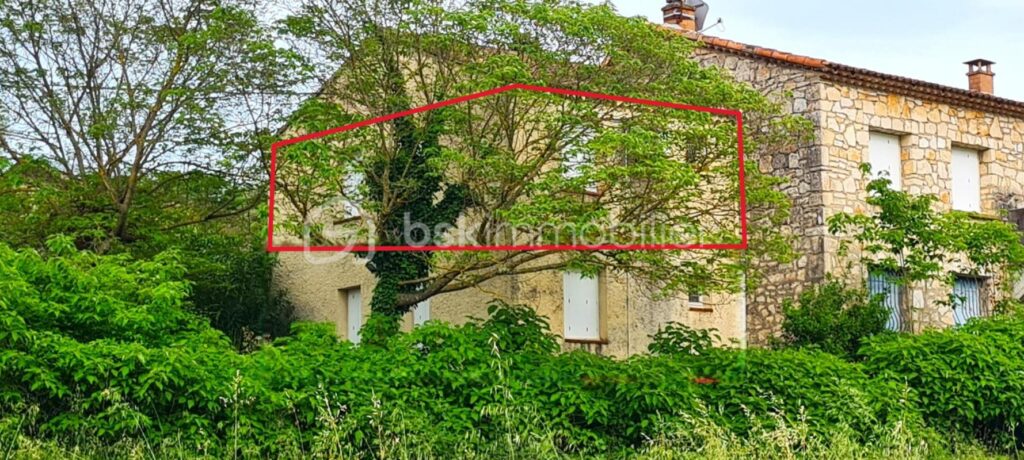 SAINT MARTIN D’ARDECHE / APPARTEMENT 38 m² / PLATEAU BRUT OU CLE EN MAIN – 2 pièces – 1 chambre – 38 m²