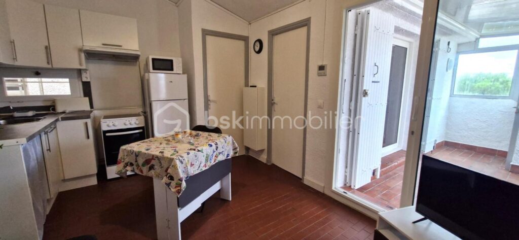 APPARTEMENT DEUX PIÈCES À 2 PAS DE LA PLAGE – 2 pièces – 1 chambre – 38 m²