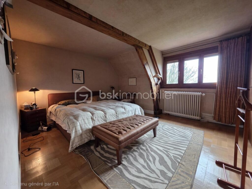 Maison de caractère de 142 m² sur 4 000 m² avec vue panoramique sur l’Yonne – 5 pièces – 4 chambres – 142 m²