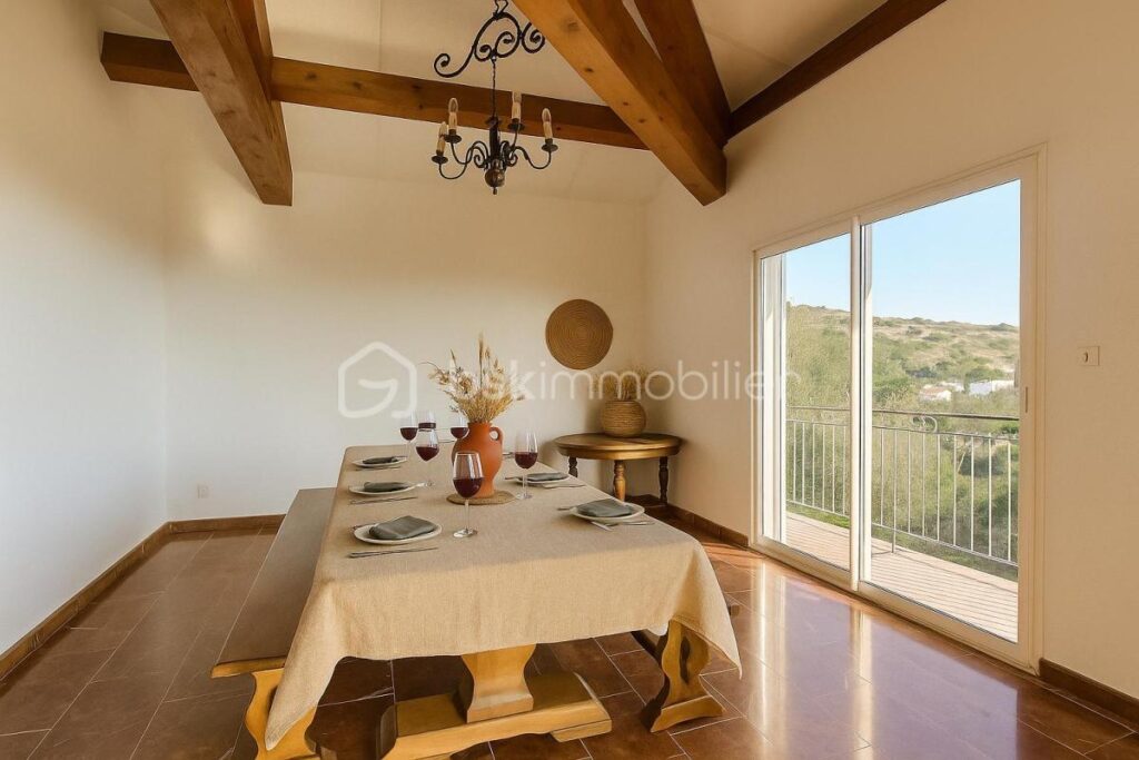 Entre MER ET GARRIGUE – 6 pièces – 4 chambres – 161 m²