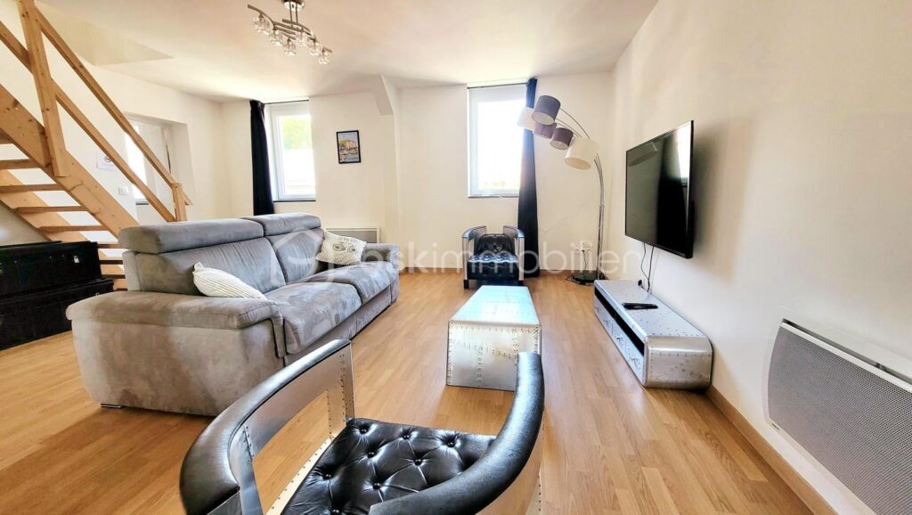 Appartement duplex Le Tréport centre 87m² T3 – 3 pièces – 2 chambres – 87 m²