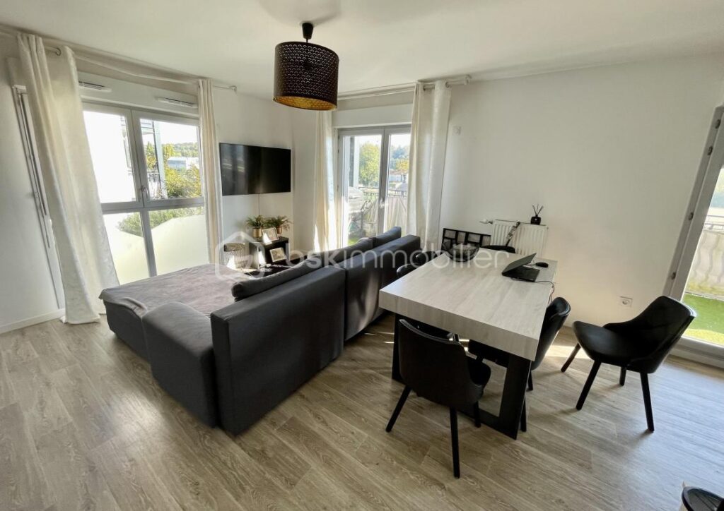 Investissement locatif proche de la gare – 3 pièces – 2 chambres – 62 m²