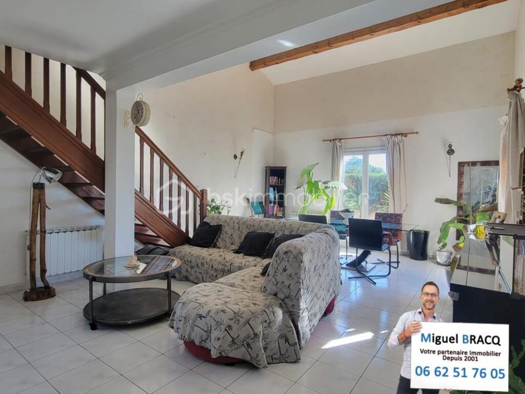 Villa F4 avec 115 m² hab sur 512 m² de terrain au calme sur Autignac 34480 – 4 pièces – 2 chambres – 115 m²