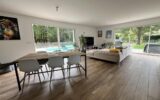 Maison contemporaine avec piscine – 4 pièces – 3 chambres – 130 m²