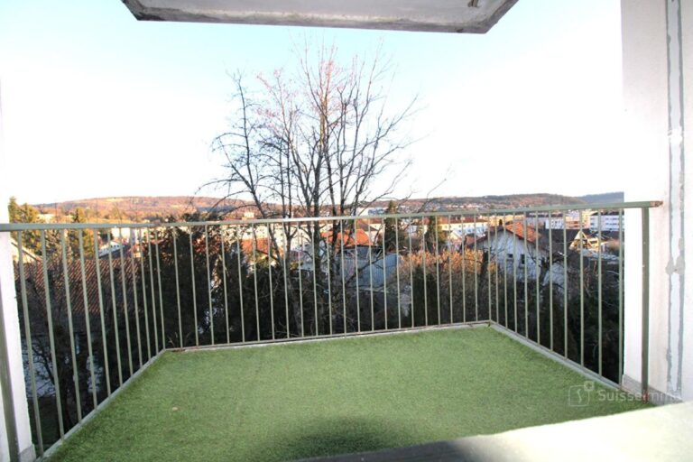 Appartement Besançon 4 pièce(s) d’environ 82m2 avec balcon – 4 pièces – 2 chambres – 81 m²