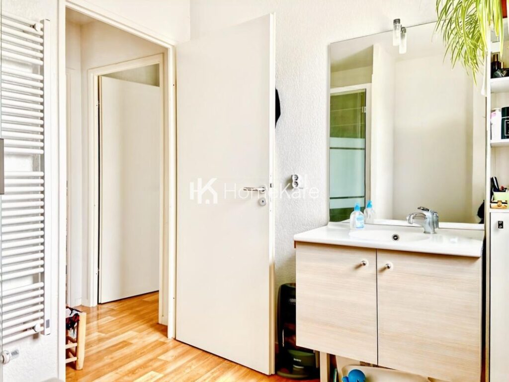 Appartement T2 avec de beaux volumes – 2 pièces – 1 chambre – 50 m²