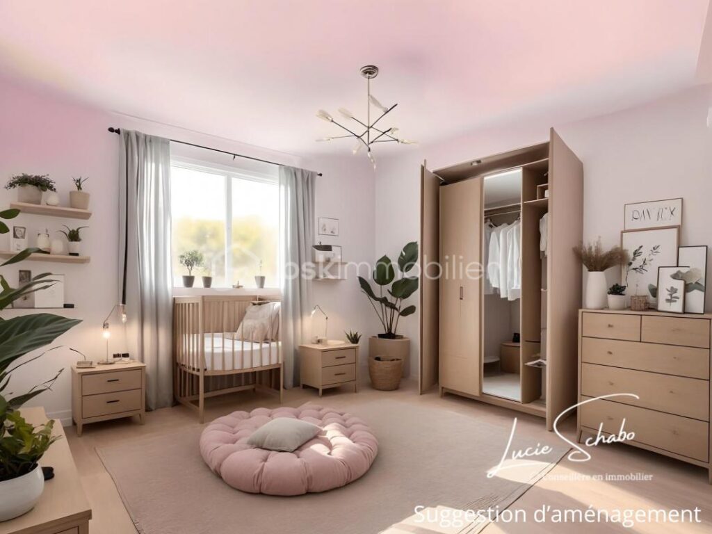 Appartement T3 en rez-de-jardin – 65 m² avec terrain privatif – 3 pièces – 2 chambres – 64 m²