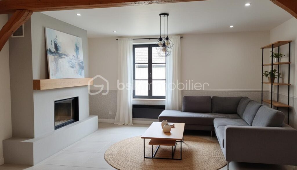 Maison 86 m² – parcelle 944 m² Chambourg-sur-Indre – 4 pièces – 3 chambres – 86 m²