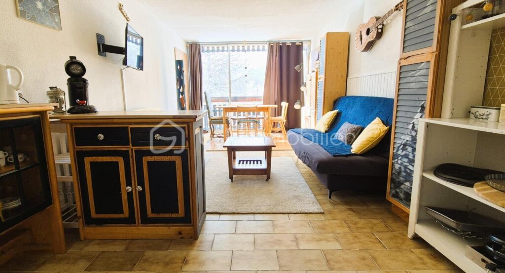 🏔️ GRAND STUDIO 6 COUCHAGES – LA FOUX D’ALLOS – VUE MONTAGNES – 1 pièce – NR chambres – 31 m²