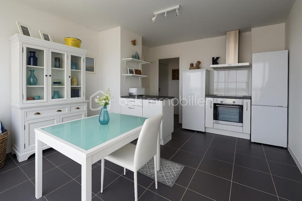 Appartement lumineux meublé 62 m2 – 4 pièces – 2 chambres – 62 m²