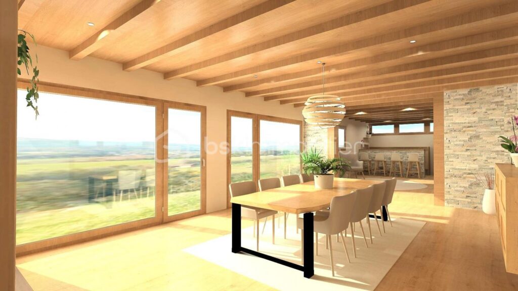 MAISON D’ARCHITECTE DE 361m2 – 8 pièces – 5 chambres – 361 m²