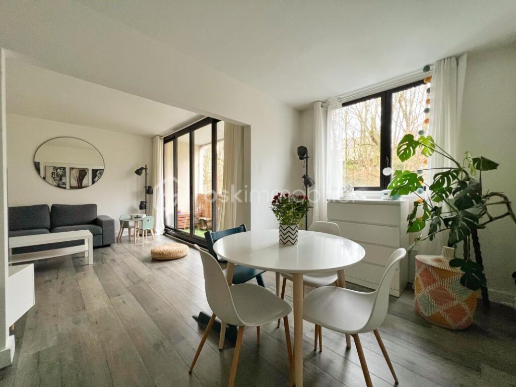 Luminosité et vue nature pour cet appartement de 4 pièces 65,33 m2 – 4 pièces – 2 chambres – 65 m²