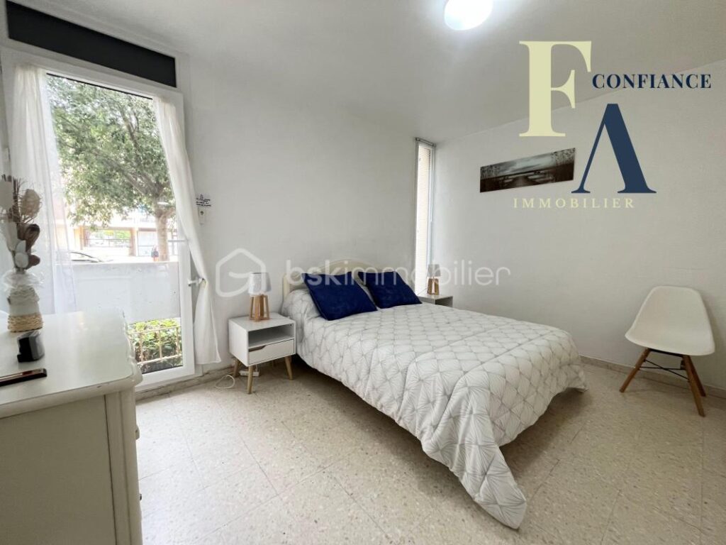 Balaruc les bains – T2 de 48m2 avec loggias – 2 pièces – 1 chambre – 48 m²