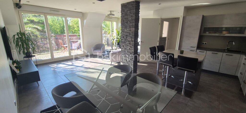 APPARTEMENT T3 62 m²/ 3ᵉ et DERNIER ÉTAGE AVEC ASCENSEUR VUE SUR PARC /ANNÉE DE CONSTRUCTION 2014 – 3 pièces – 2 chambres – 62 m²