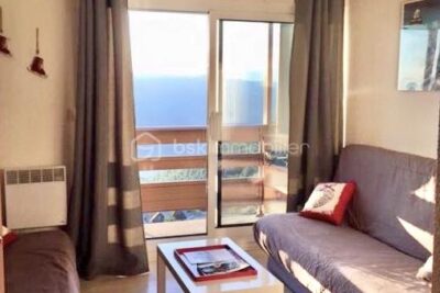 Un nid douillet à la montagne avec balcon !! – 1 pièce – NR chambres – 19 m²