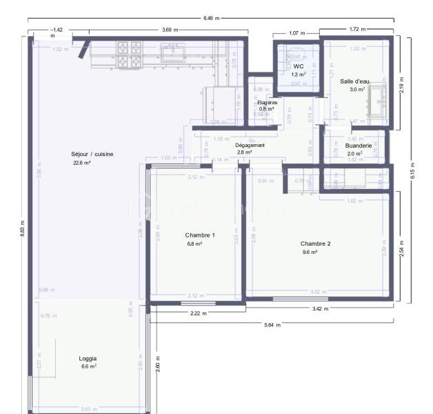 Appartement à vendre à Sete