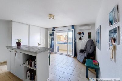 Appartement lumineux avec terrasse ensoleillée à Canet-en-Roussillon – 2 pièces – 1 chambre – 43 m²