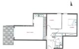 APPARTEMENT T3 PROCHE CENTRE – 3 pièces – 2 chambres – 69 m²