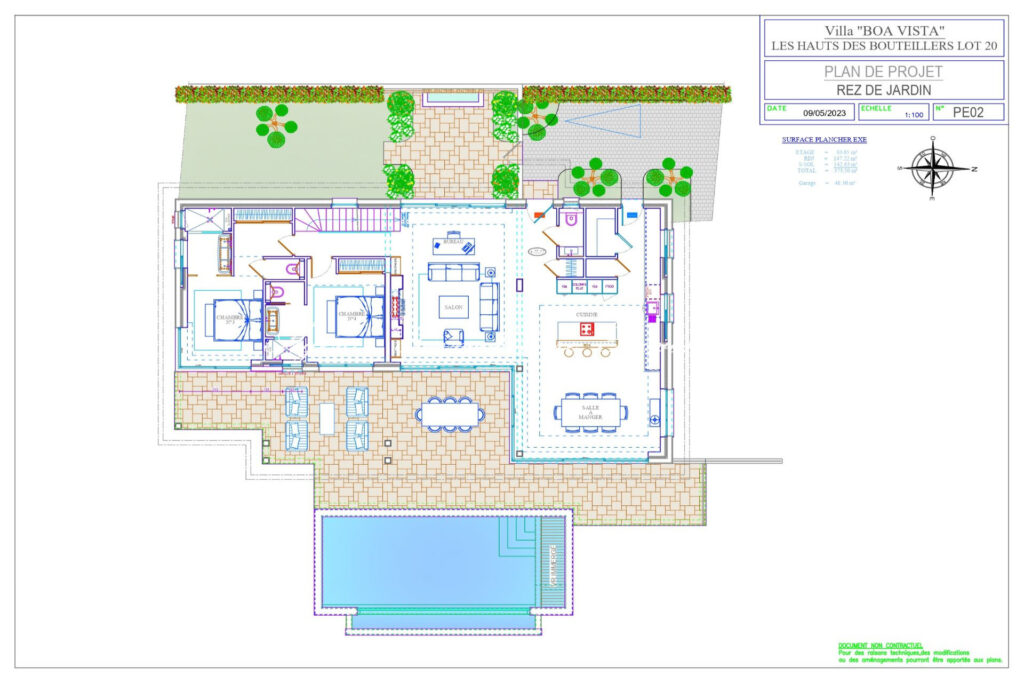 vente villa 7 Pièce(s) – 7 pièces – 6 chambres – 370.00 m²