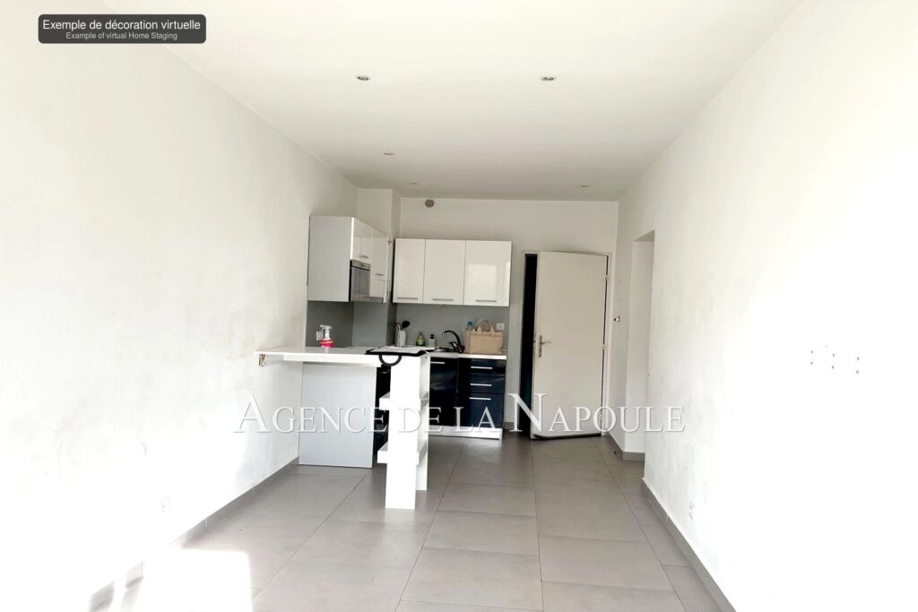 vente appartement 2 Pièce(s) – 2 pièces – 1 chambre – 31.34 m²