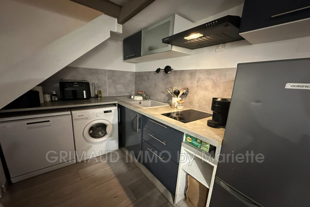 appartement en rez de jardin  – 2 pièces – 1 chambre – 34.34 m²