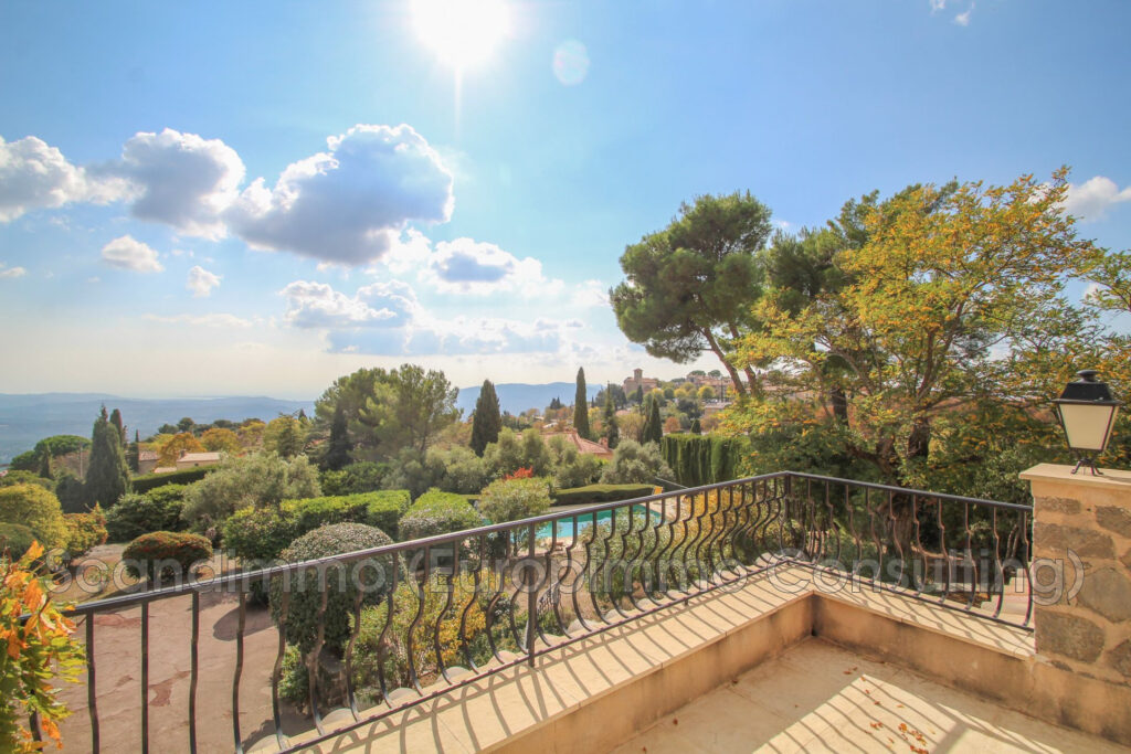 Propriété de charme en pierre ? Vue mer et village ? CABRIS – 6 pièces – 4 chambres – 155.00 m²