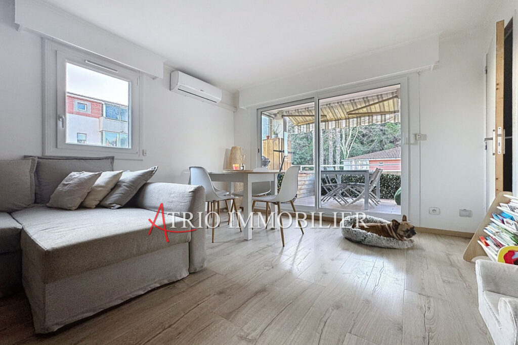 Cagnes-sur-Mer ? Quartier des Malvans Charmant appartement 2 p – 2 pièces – 1 chambre – 40.00 m²