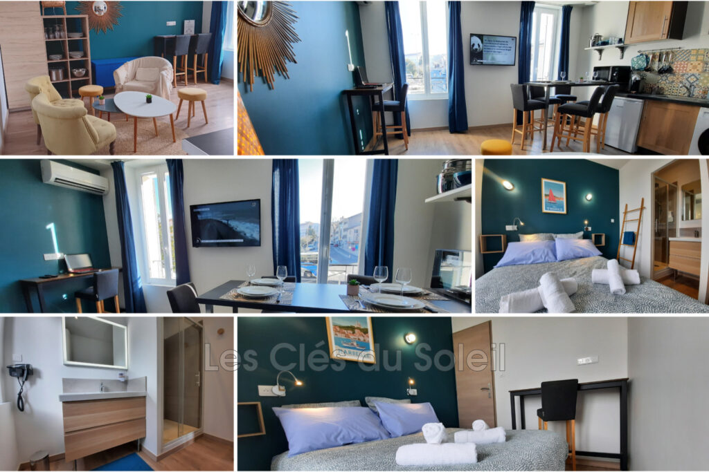 Appartement T3 de 50m2 entièrement rénové situé Brignoles   D – 3 pièces – 2 chambres – 50.00 m²