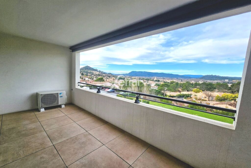 Appartement T2 à vendre à Vidauban (83) ? Résidence récente sé – 2 pièces – 1 chambre – 40.50 m²