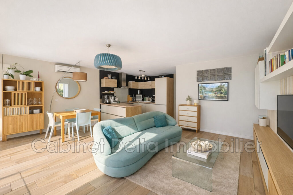 Un havre de paix face à la mer – 2 pièces – 1 chambre – 49.00 m²