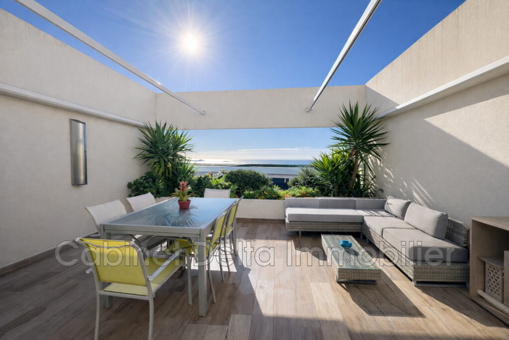 Un havre de paix face à la mer – 2 pièces – 1 chambre – 49.00 m²