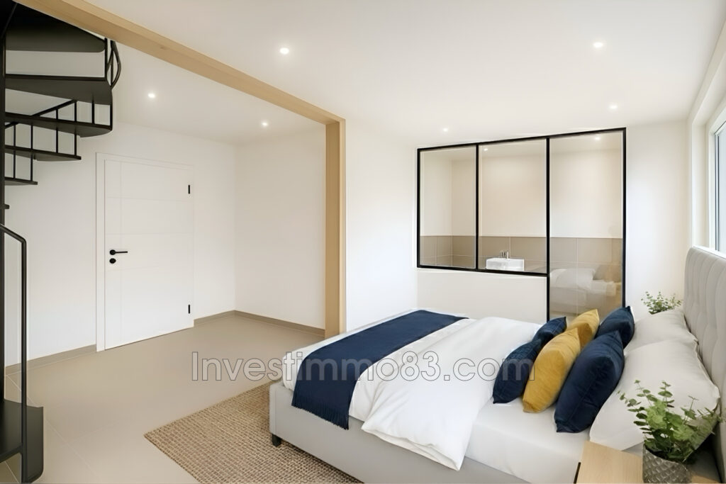 BARJOLS (83670) En plein coeur du centre historique, dans un p – 3 pièces – 1 chambre – 47.00 m²