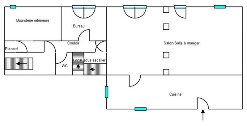 Magnifique propriété avec maison d’habitation, gîtes et pisc – 11 pièces – 7 chambres – 265 m²