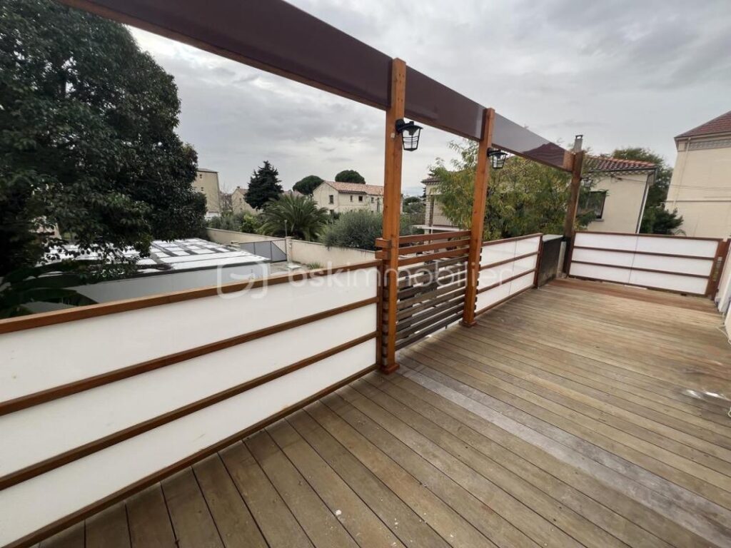 Appartement T2 avec terrasse de 25m2 – 2 pièces – 1 chambre – 50 m²