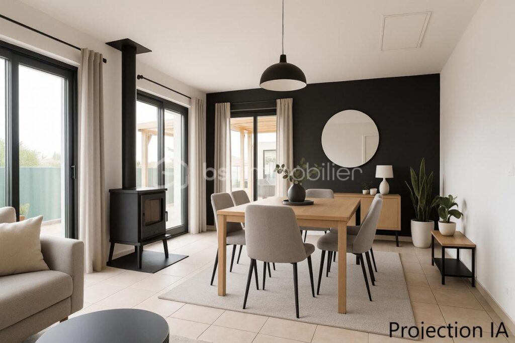 Mas 73 m2 sur une parcelle de 12400 m² – 3 pièces – 2 chambres – 73 m²