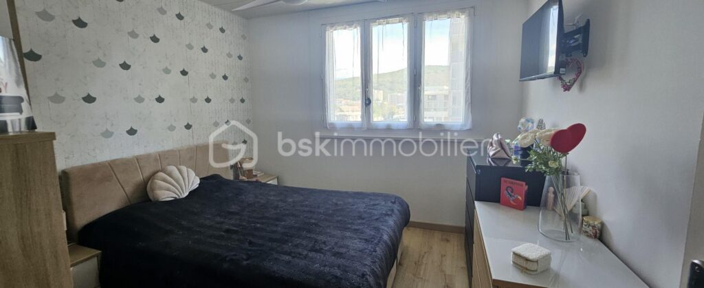 Appartement T3 avec séjour double – 72,13 m² – Balcon – Vue Vercors – Le Pont-de-Claix – 3 pièces – 2 chambres – 72 m²