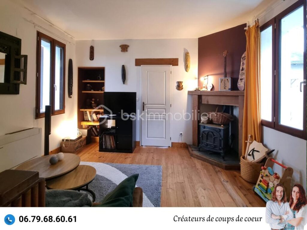 Maison rénovée – 4 pièces – 3 chambres – 98 m²