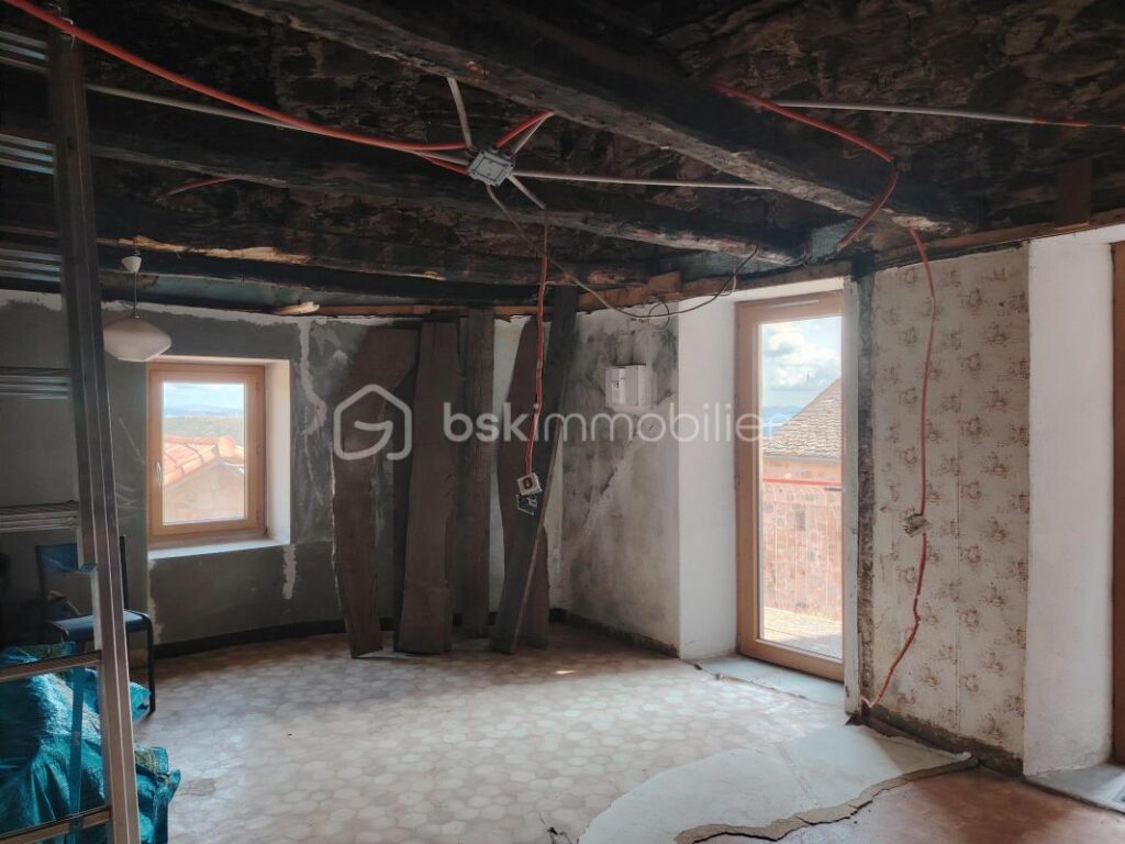 maison de village – 3 pièces – 1 chambre – 60 m²