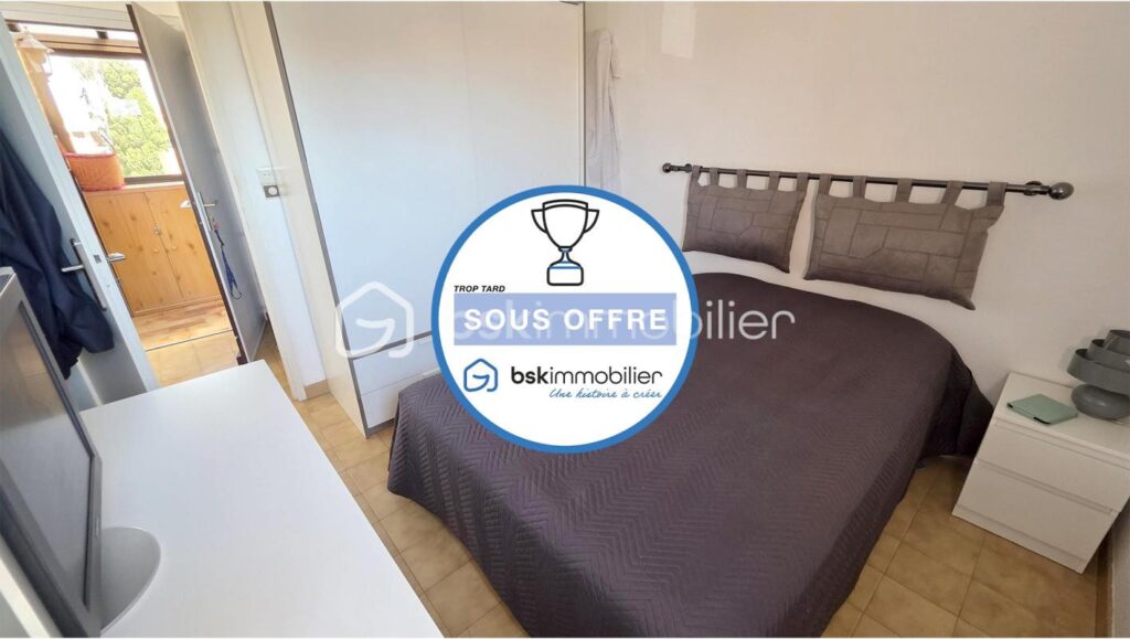 EXCLUSIVITÉ – 2 pièces naturiste vue dégagée à Leucate (11) – 2 pièces – 1 chambre – 25 m²