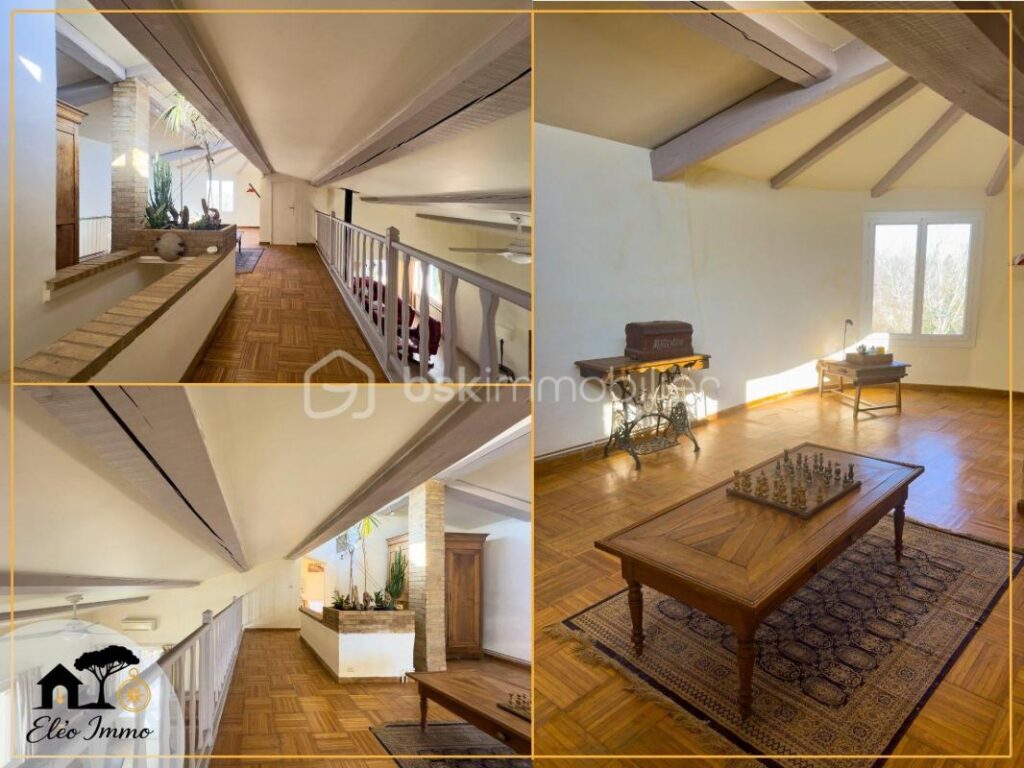 Bédarrides – Villa de 217 m² avec piscine, spa et parc paysager – 7 pièces – 4 chambres – 217 m²