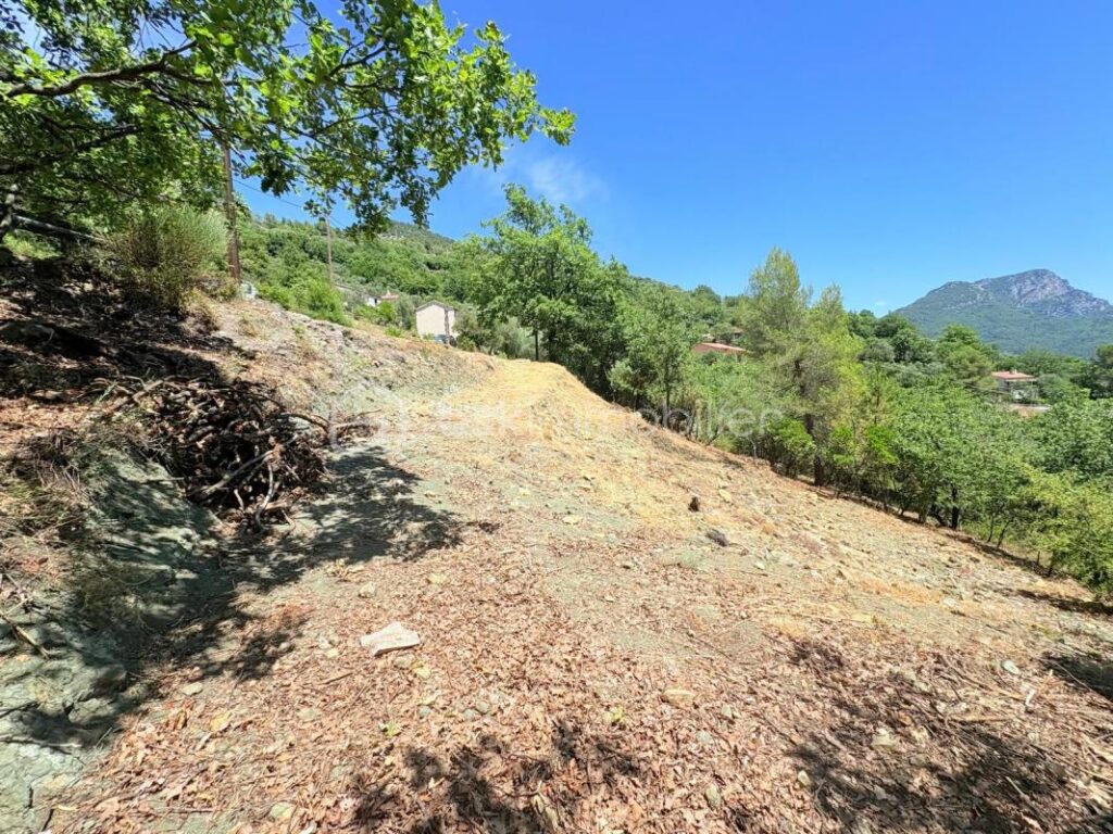 Terrain constructible de 1 605 m² – Vue panoramique – Pierrefeu (06910) À seulement 45 minutes de Nice, dans un cadre naturel privilégié – NR pièces – NR chambres – 1605 m²