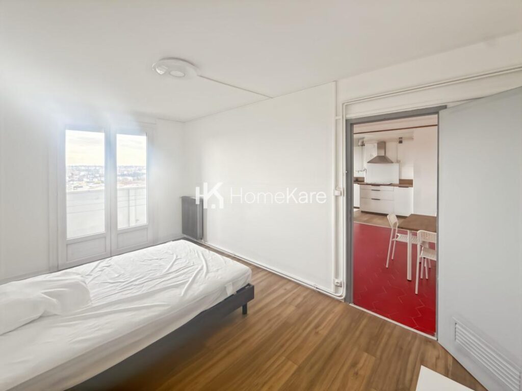 Appartement T4 de 71m² en dernier étage – 4 pièces – 3 chambres – 71 m²