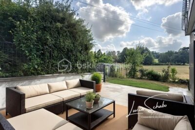 Appartement T3 en rez-de-jardin – 65 m² avec terrain privatif – 3 pièces – 2 chambres – 64 m²