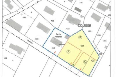 Beau terrain vue Pyrénées à Escalquens – NR pièces – NR chambres – 1094 m²