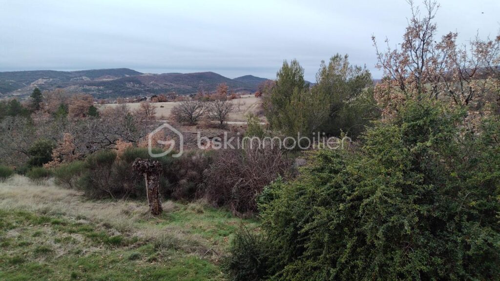 Premier niveau d’un ancien corps de ferme imprégné du charme de la Provence, avec piscine et vue exceptionnelle MONTLAUX 04230 – 4 pièces – 3 chambres – 110 m²