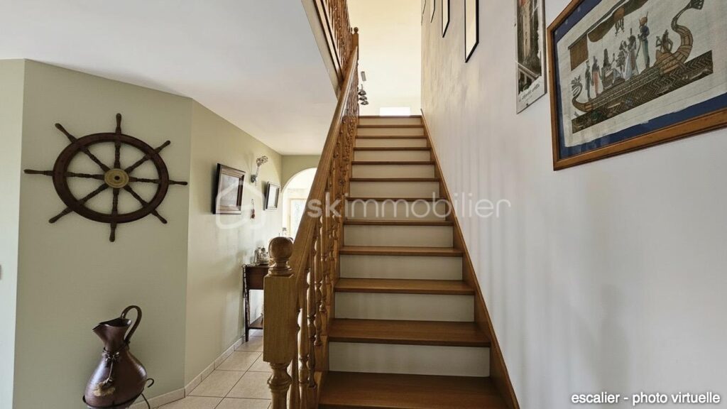 Maison d’Architecte Vue Mer – Équipée PMR – Plage 3 mn – 7 pièces – 4 chambres – 223 m²