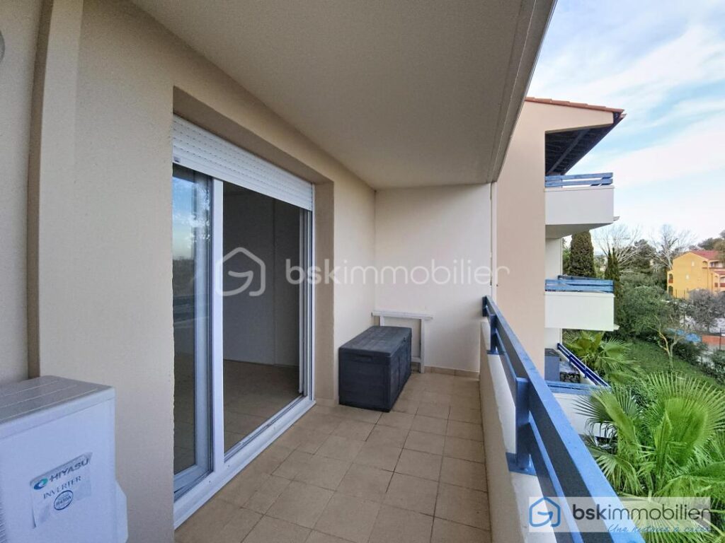 Appartement lumineux avec terrasse ensoleillée à Canet-en-Roussillon – 2 pièces – 1 chambre – 43 m²