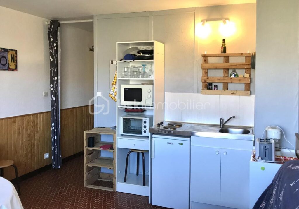 Studio 27 m² au cœur de la plus grande station des Pyrénées ! Vue imprenable sur la vallée ! – 1 pièce – NR chambres – 27 m²