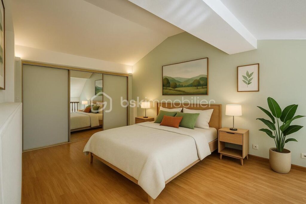 Rare à Menton – Grand duplex lumineux au dernier étage, avec terrasse et vue dégagée – 4 pièces – 3 chambres – 95 m²