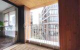 PANTIN – Fort d’Aubervilliers – T2 récent avec loggia dans résidence Woodeum – 2 pièces – 1 chambre – 45 m²